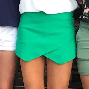Jade Green Envelope Skorts☘️